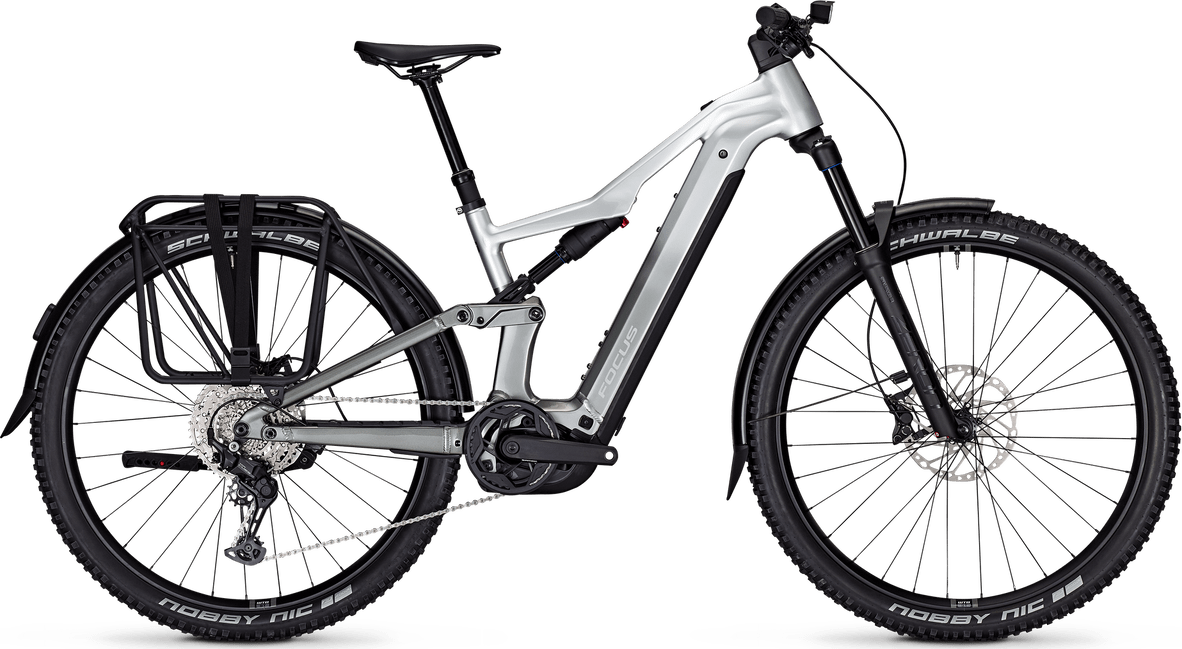 Rower elektryczny FOCUS Thron2 6.7 EQP 800Wh silver rozmiar L